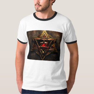 T SHIRT MIT ILLUMINATI-LOGO