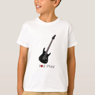 T - Shirt mit Illustration einer elektrischen