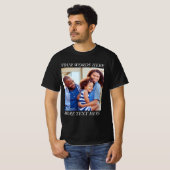 T-Shirt mit individuellem Bild und editierbarem Te (Vorne ganz)