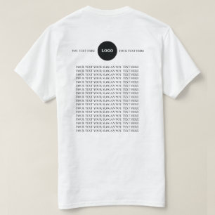 T-Shirt mit individuellem Logotext