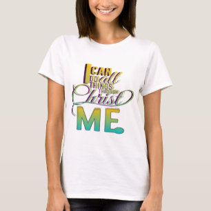 T-Shirt mit individuellem Stil für Frauen nicht an