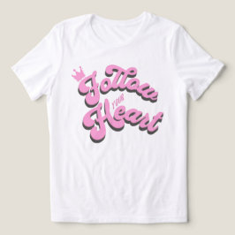 T-Shirt mit inspirierender Aufschrift 'Follow Your Tri-Blend Shirt