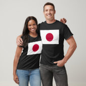 T Shirt mit japanischer Flagge (Unisex)
