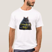 T - Shirt mit Katzendesign (Vorderseite)