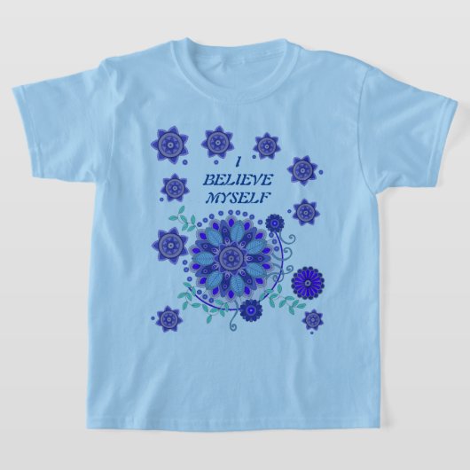 T - Shirt mit kreativen Blume (Ablage )