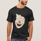 T-Shirt mit lachendem Bozo (Vorderseite)