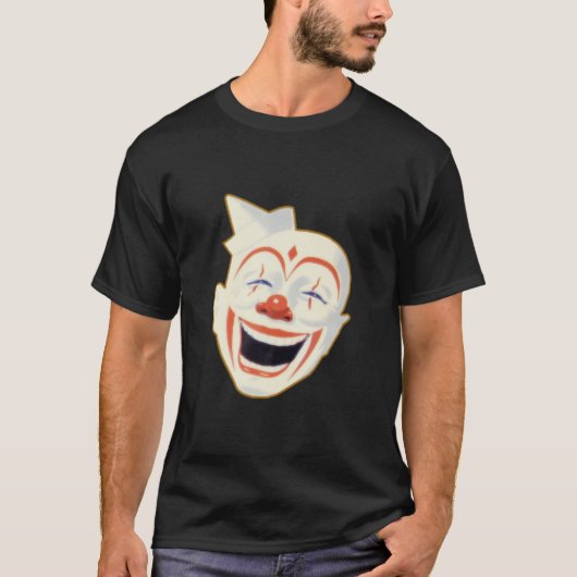 T-Shirt mit lachendem Bozo (Vorderseite)