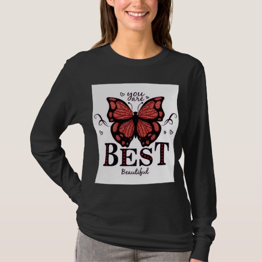 T-Shirt mit langem Arm (Vorderseite)