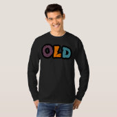 T-Shirt mit langem Arm für Männer Basic OLD (Vorne ganz)