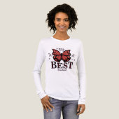 T-Shirt mit langem Arm Tri-Blend Shirt (Vorderseite voll)