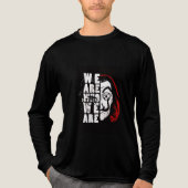 T-Shirt mit langem Arm Tri-Blend Shirt (Vorderseite)
