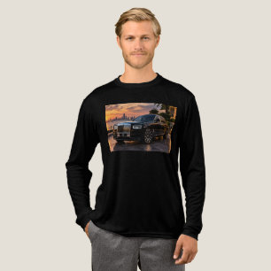 T-Shirt mit langem Arm und individuellem Automobil Tri-Blend Shirt