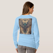 T - Shirt mit langer Rückenlehne, komfortabel, Läs (Schwarz voll)