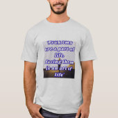 T-Shirt mit Lebensherausforderungen (Vorderseite)
