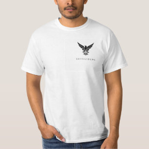 T - Shirt mit links Seitenlogo