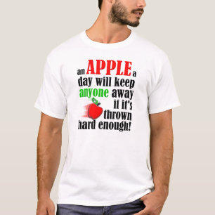 T-Shirt mit lustigem Spruch "Halte Leute fern"