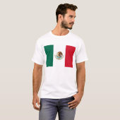 T Shirt mit mexikanischer Flagge (Vorne ganz)