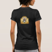 T - Shirt mit Mit Augen Blauer Servival (Rückseite)