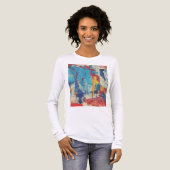 T-Shirt mit moderner Kunst Tri-Blend Shirt (Vorderseite voll)