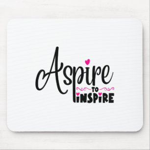 T-Shirt mit motivierendem Geschenk 'Asre To Insre Mousepad