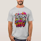 T-Shirt mit mutiger Aussage (Vorderseite)