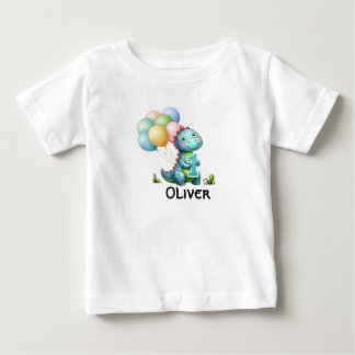 T-Shirt mit Namen für Jungen zum 1. Geburtstag mit