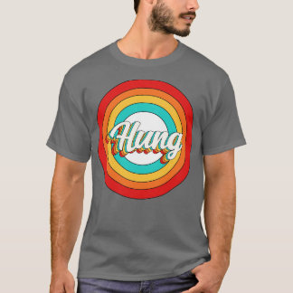 T-Shirt mit Namen Vintage Hung Circle