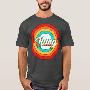 T-Shirt mit Namen Vintage Hung Circle