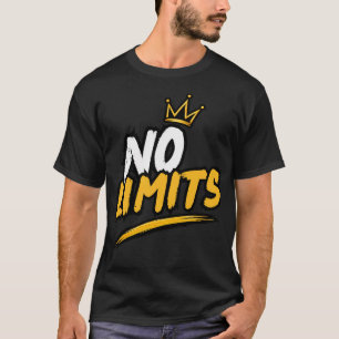 T-Shirt mit No Limits Crown Grafik