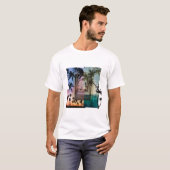 T-Shirt mit Palme (Vorne ganz)