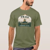 T-Shirt mit Peak Performance-Logo (Vorderseite)