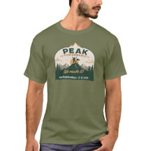 T-Shirt mit Peak Performance-Logo