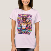 T-Shirt mit Pop-Print (Vorderseite)