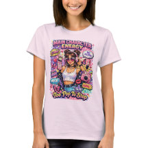 T-Shirt mit Pop-Print