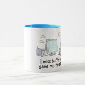 T-Shirt mit Puffern Tasse (Zentrum)