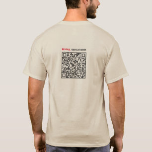 T-Shirt mit QR-Code