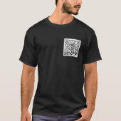 T - Shirt mit Qr Code (Vorderseite)