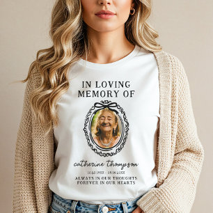 T-Shirt mit Rahmenfoto zur Erinnerung