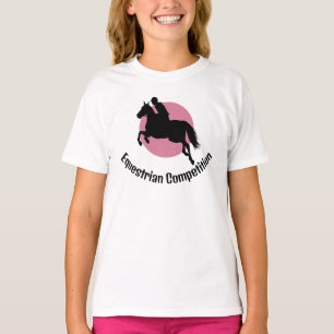 T-Shirt mit Reitsport-Design