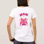 T-Shirt mit rosa Drachen (Rückseite)