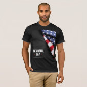 T-Shirt mit roter Flagge-Fotodesign (Vorne ganz)