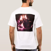 T - Shirt mit scharfen Speisen (Rückseite)