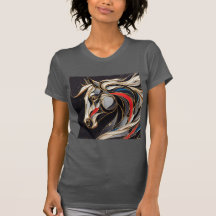 T - Shirt mit schlankem Bildausdruck -36