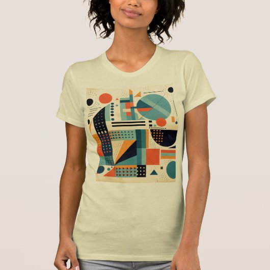 T - Shirt mit schlankem Gesicht (Vorderseite)