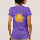 T-Shirt mit schlanker Oberfläche : Nehmen Sie ein (Rückseite)