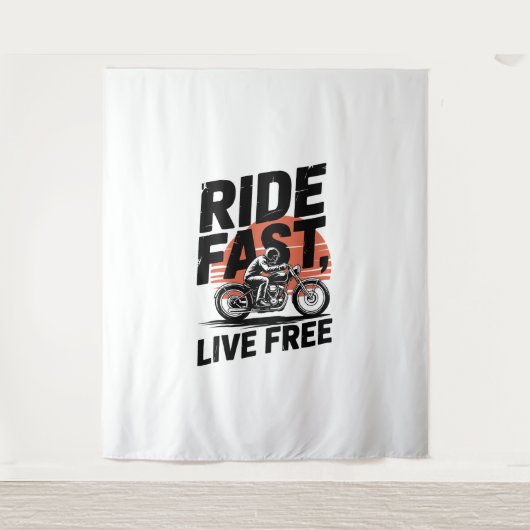 T - Shirt mit schnellem Live-Fahrrad Wandteppich (Vorderseite)