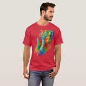 T-Shirt mit Sneakern (Vorne ganz)
