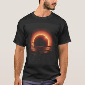 T - Shirt mit Sonnenfinsternis (Vorderseite)