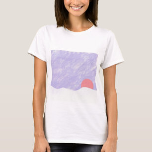 T - Shirt mit Sonnenuntergang