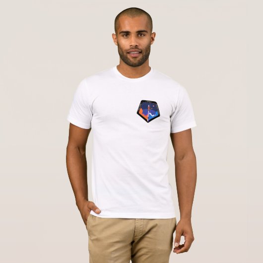 T - Shirt mit Spica Mission Patch (Vorne ganz)